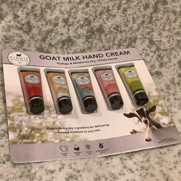 Dionis Scented Goat Milk Hand Cream Collection Set NWT 5x1oz. - Picture 14 of 16